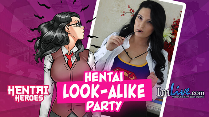 Gaming Adult, ImLive Partner for 'Hentai Look-Alike Party'