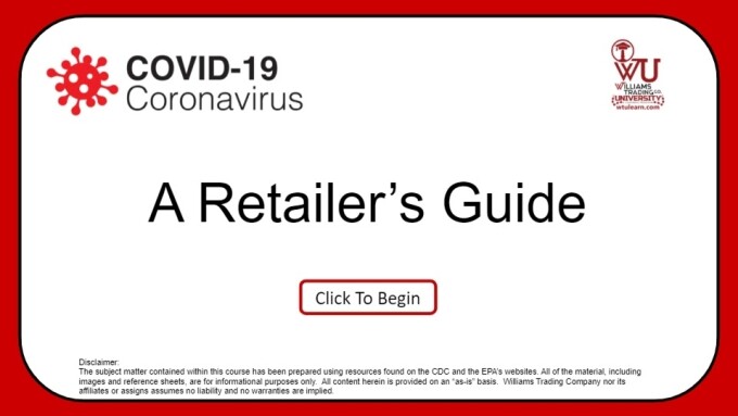 Williams Trading Releases COVID-19 Retailers Guide