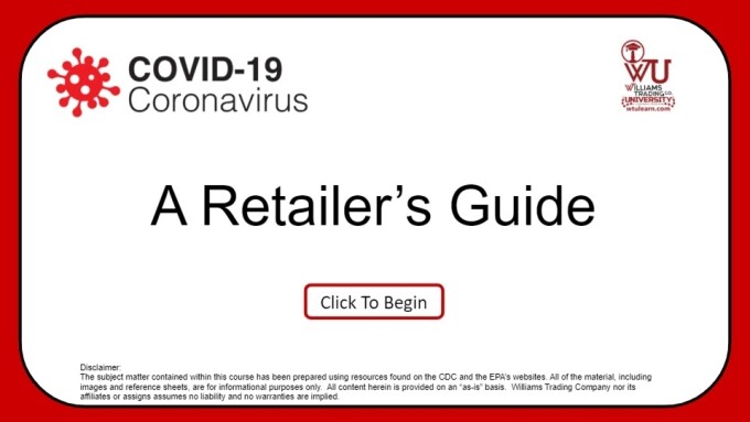 Williams Trading Releases COVID-19 Retailers Guide