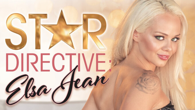 Elsa Jean Stars in Adam & Eve's Showcase 'Star Directive'