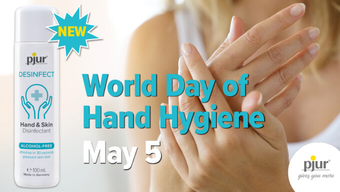 pjur Marks World Hand Hygiene Day With 'pjur Desinfect'