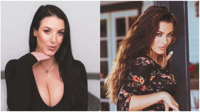 Playboy Presents Angela White, Lana Rhoades on Instagram Live