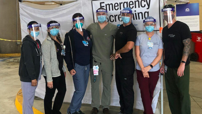 Jimmyjane Sources, Donates 2,100 PPE Face Shields to L.A. Hospitals