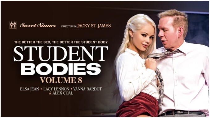 Elsa Jean is a Luscious Coed in Sweet Sinner's 'Student Bodies 8'