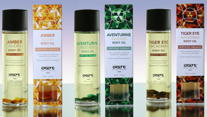 Exsens Reveals New Semi-Precious Crystal Body Oils