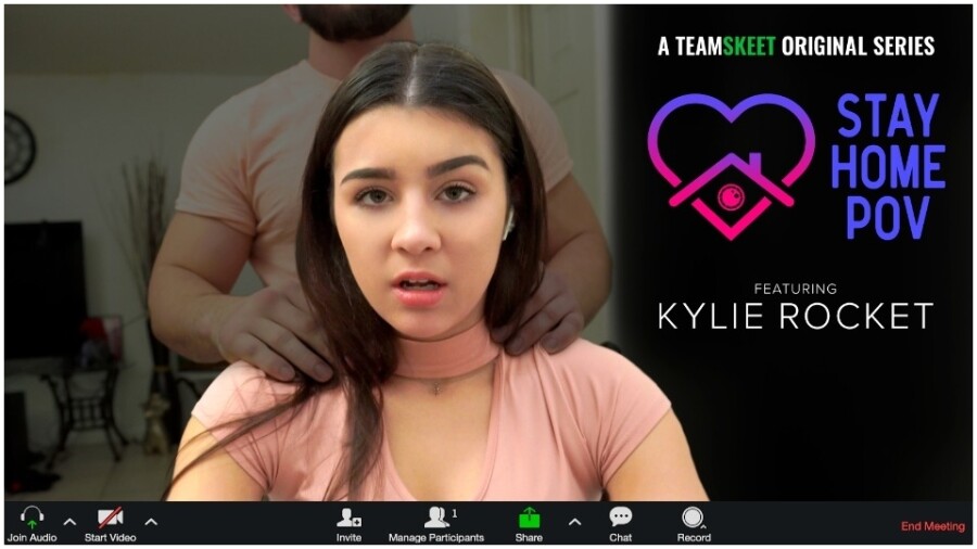 Kylie Rocket Debuts New SelfProduced StayHomePOV Hookup XBIZcom