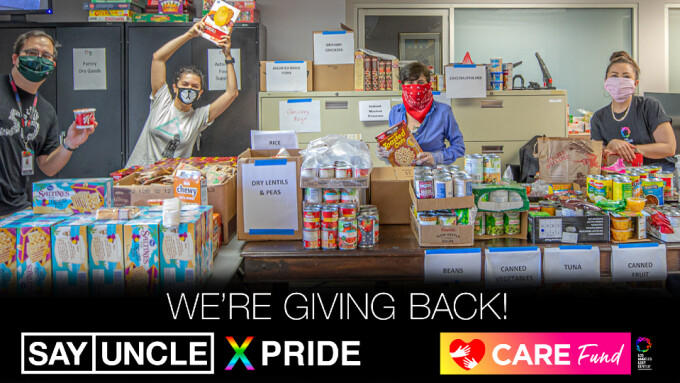 Say Uncle Network Sets Pride Month Donations