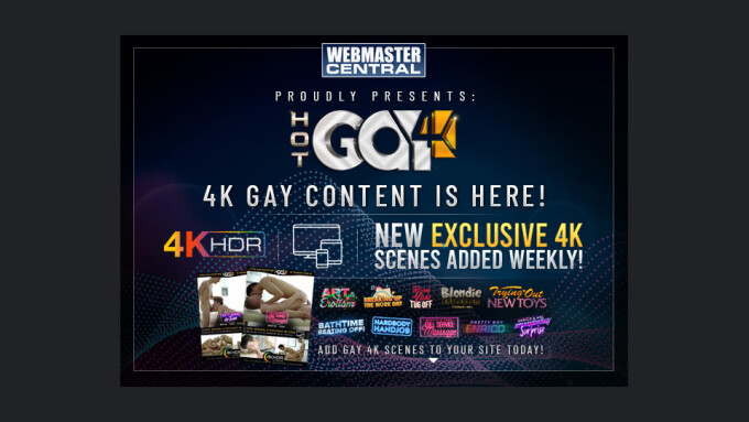 WebmasterCentral Now Offering 4K All-Male Content Feed