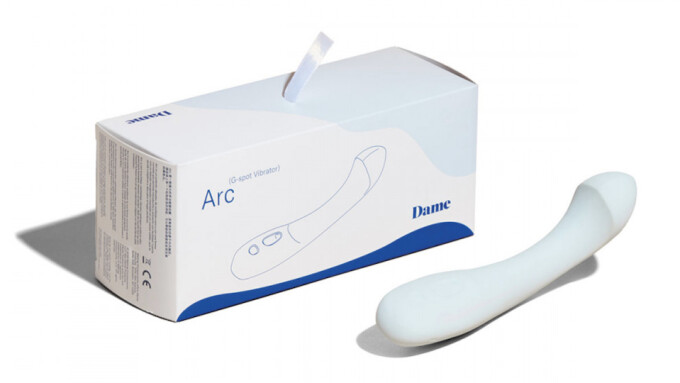 Entrenue Now Shipping Dame Products' 'Arc' G-spot Massager