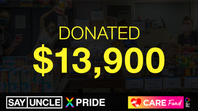 Say Uncle Raises $13,900 for the Los Angeles LGBT Center