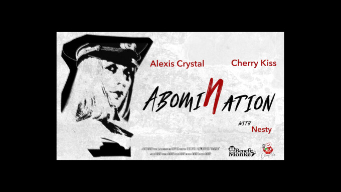 Alexis Crystal, Cherry Kiss Star in 'AbomiNation' by Art Collective Benefit Monkey