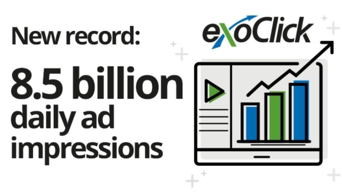 ExoClick Crosses Milestone of 8.5 Billion Daily Ad Impressions