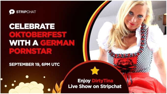 DirtyTina Celebrates Oktoberfest With Cam Show on Stripchat