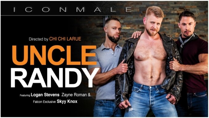 Logan Stevens Is Hunky 'Uncle Randy' for Icon Male