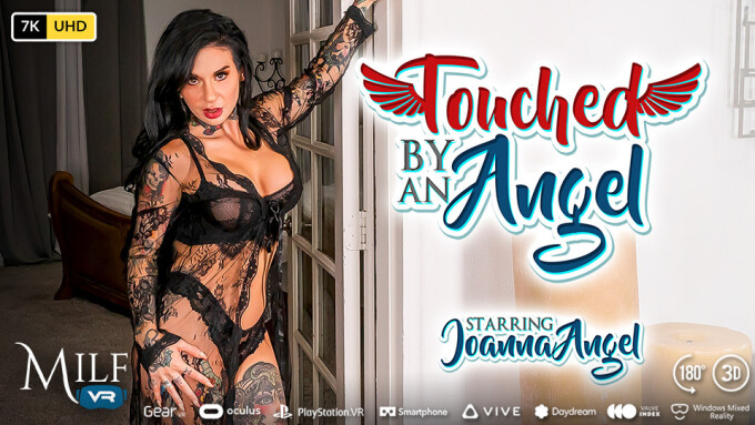 Joanna Angel Stars in 'Touched by an Angel' for MILF VR