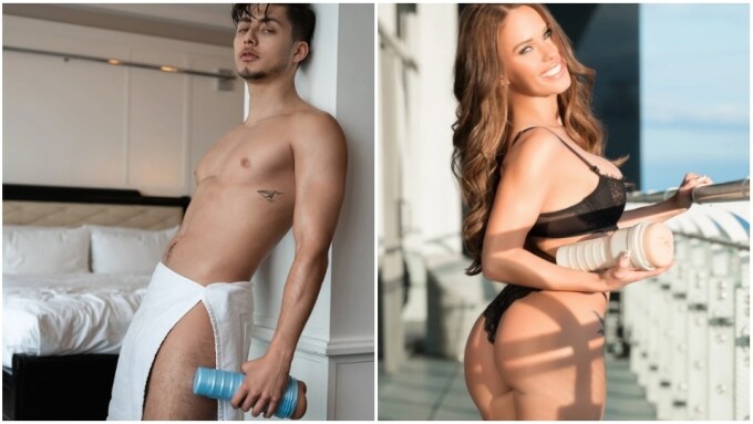 Angel Rivera, Megan Rain Are New Fleshjack, Fleshlight Stars