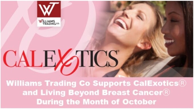 Williams Trading, CalExotics Boost Ongoing Support of Breast Cancer Awareness Month