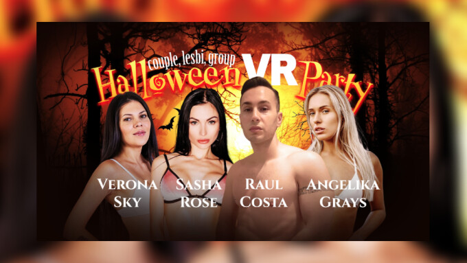 Three Platforms to Simulcast Group 'Halloween VR Party'