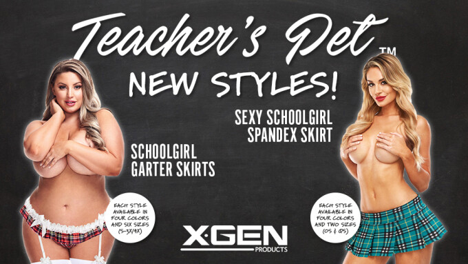 Xgen Shipping New 'Schoolgirl Skirts' From 'Teacher's Pet'