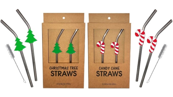Kheper Expands Holiday Line to Include Holiday Metal Straw Sets