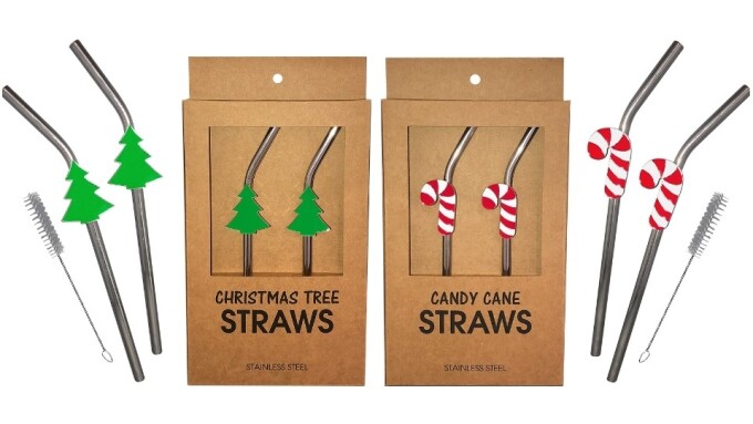 Kheper Expands Holiday Line to Include Holiday Metal Straw Sets