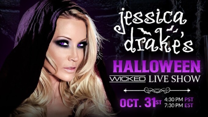 Jessica Drake to Host Live Halloween Show on Wicked.com