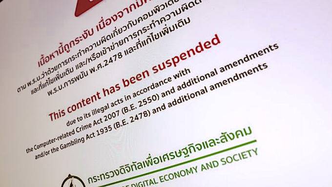 Thai Government: Online Porn Ban Involves 190 Sites