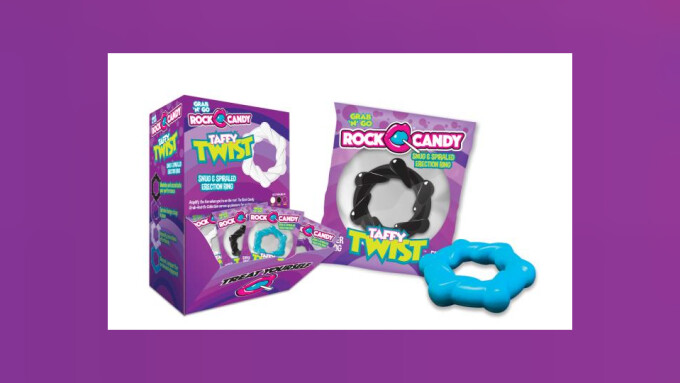 Rock Candy Now Offering 'Taffy Twist Ring' Grab-N-Go Displays