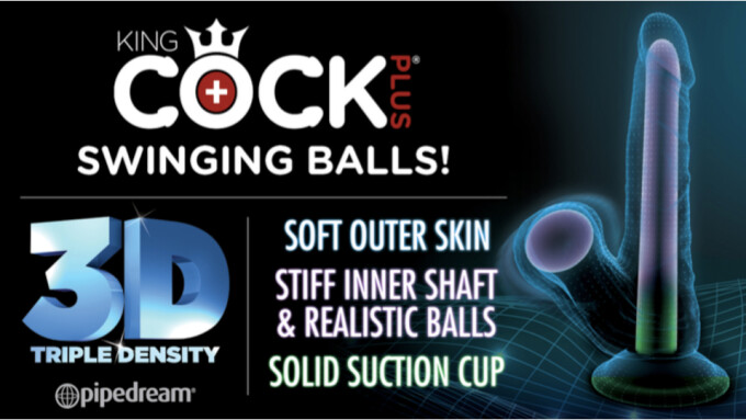 Pipedream Releases 'King Cock Plus 3D Swinging Balls'