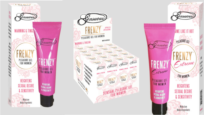 Sensuous Updates Packaging for 'Frenzy,' 'Frenzy Extreme'