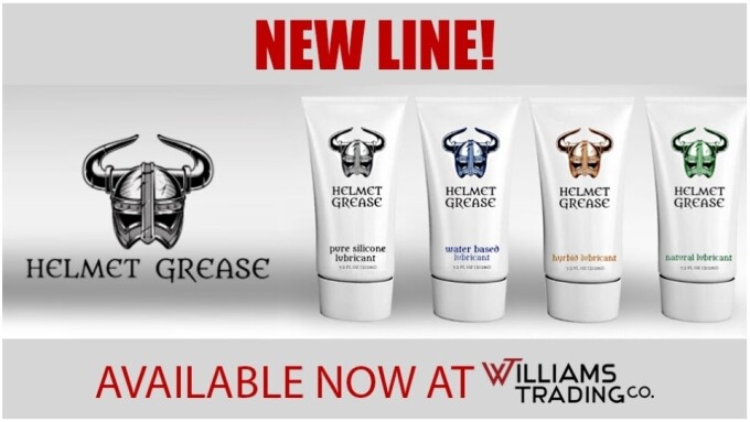 Williams Trading Now Shipping 'Helmet Grease' Lubes for Men