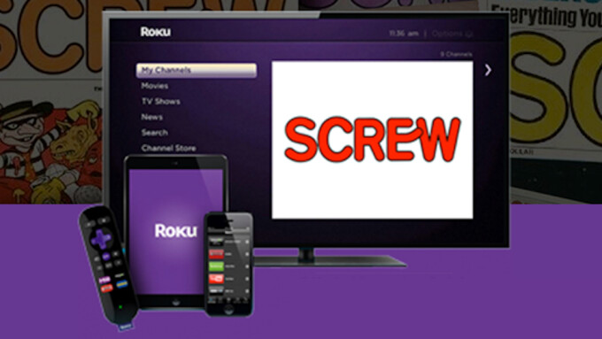 Screw TV Opens Roku Channel to Adult Broadcasters