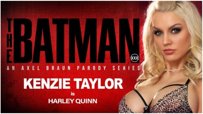 Kenzie Taylor to Embody 'Harley Quinn' in Axel Braun's 'The Batman XXX'