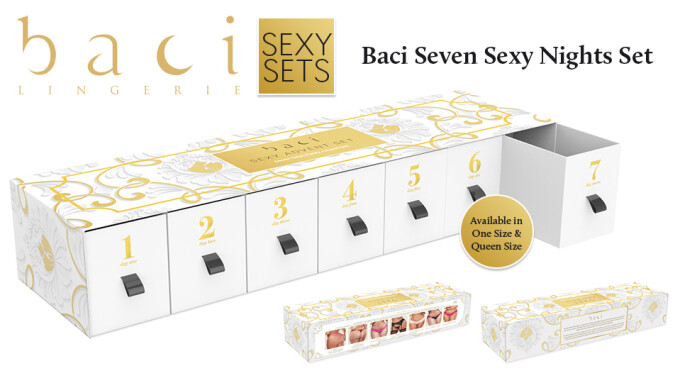 Xgen Ships 'Seven Sexy Nights Panty Set' From Baci Lingerie