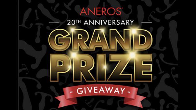 Aneros to Give Away Free Products for Life to Winner of 20th Anniversary Contest
