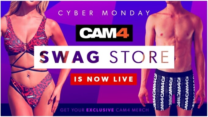 CAM4 Launches New Online Merch Store