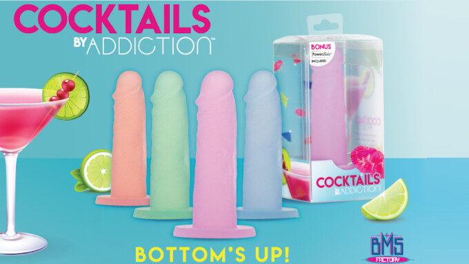 BMS Factory Now Carrying Addiction's New 'Cocktails' Dildo Line