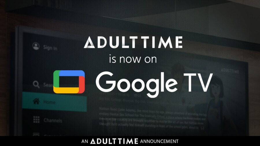 adult time google tv chromecast
