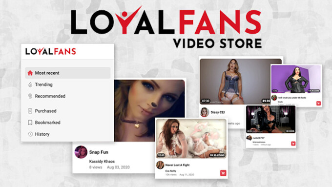 Loyalfans Debuts 'Video Store' Feature for Creators, Fans