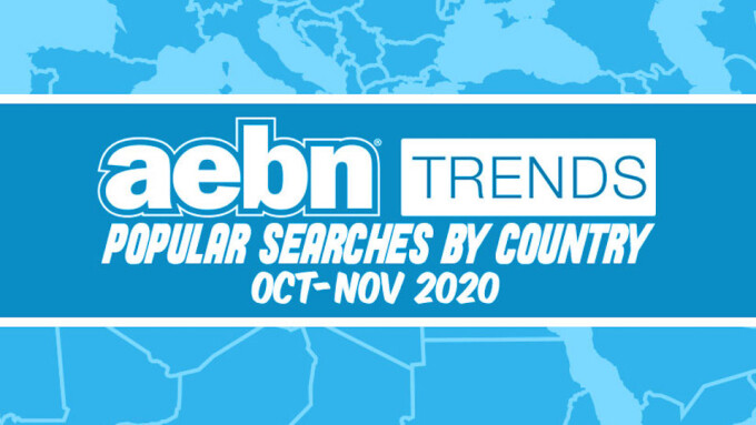 AEBN Releases Popular Searches by Country for October-November