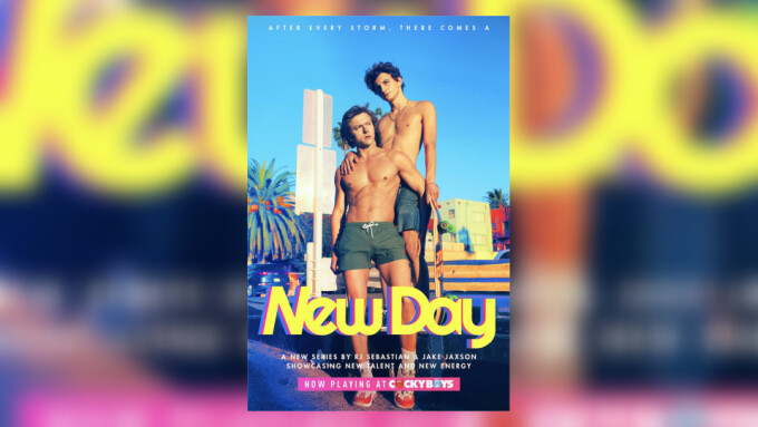 CockyBoys Touts 'New Day' With Austin Avery, Newbie Zeke Wood