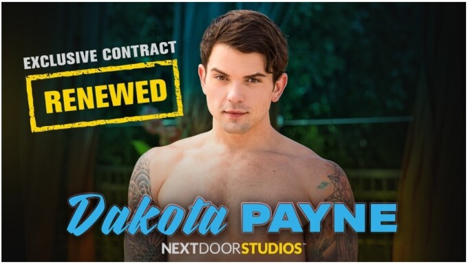 Dakota Payne Renews Exclusive Contract With Next Door Studios