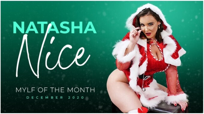 Natasha Nice Crowned December's 'MYLF of the Month'