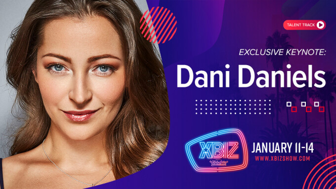 Dani Daniels to Keynote XBIZ 2021 Talent Track