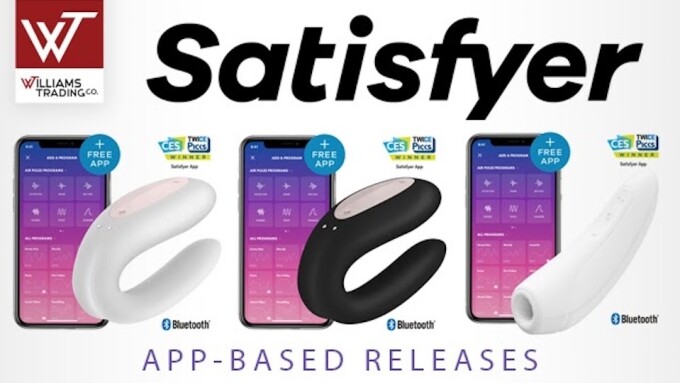 Williams Trading Expands App-Based Satisfyer Line