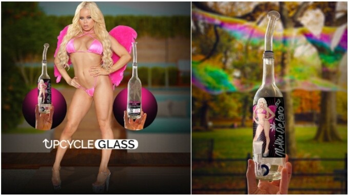 Nikki Delano Releases Limited-Edition Bong With Upcycle Glass