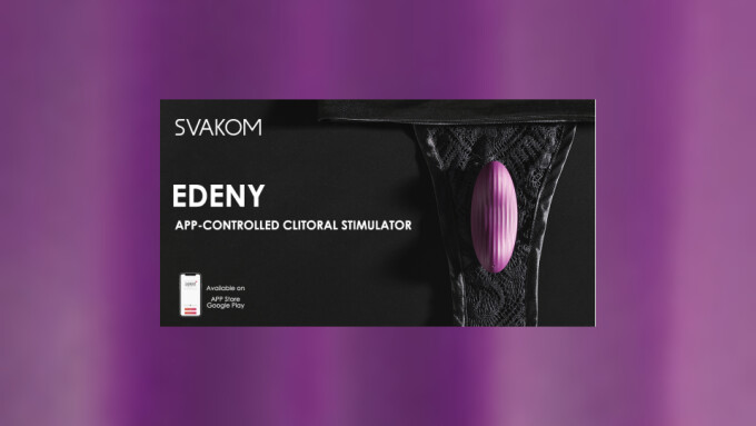 Svakom Introduces App-Controlled Clitoral Stimulator 'Edeny'