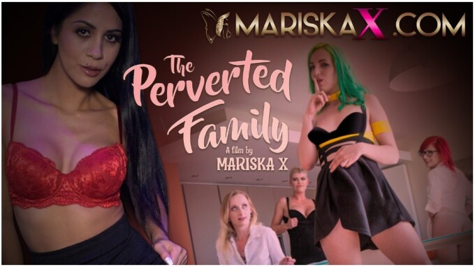 MariskaX Introduces Taboo Fantasy 'The Perverted Family'