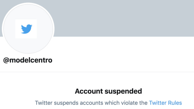 Twitter Suddenly Suspends ModelCentro, Clips4Sale Accounts
