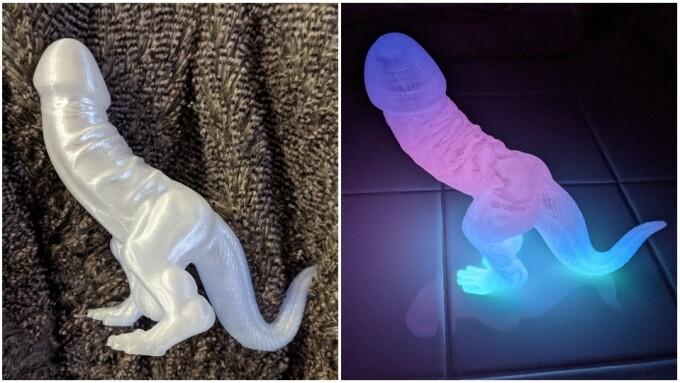 Miss Mae Ling Now Shipping Glow-in-the-Dark 'Dino Dicks'